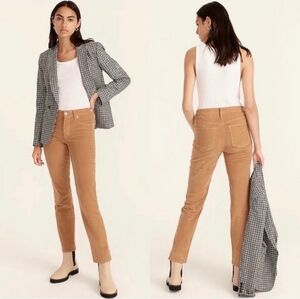 J. Crew Vintage Slim Straight Corduroy Pants 27 Tall Pale Mocha